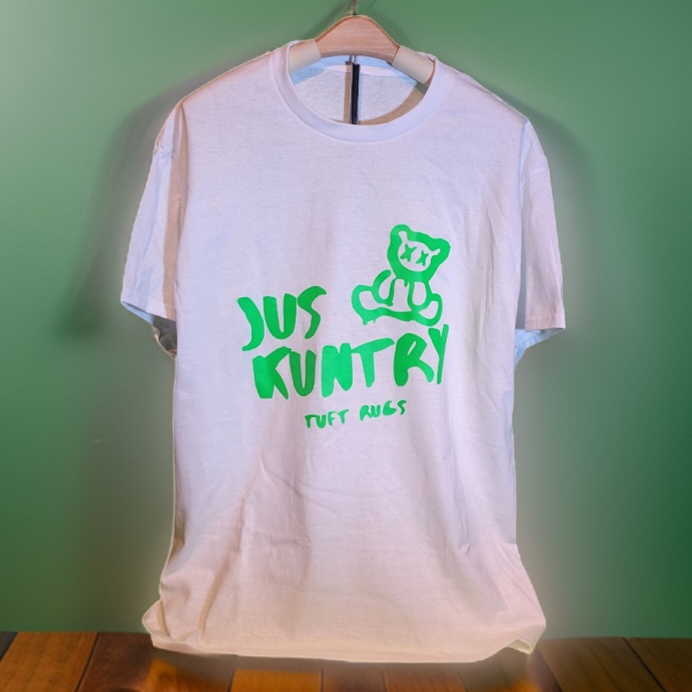 Neon Jus Kuntry Teddy Bear T-Shirt