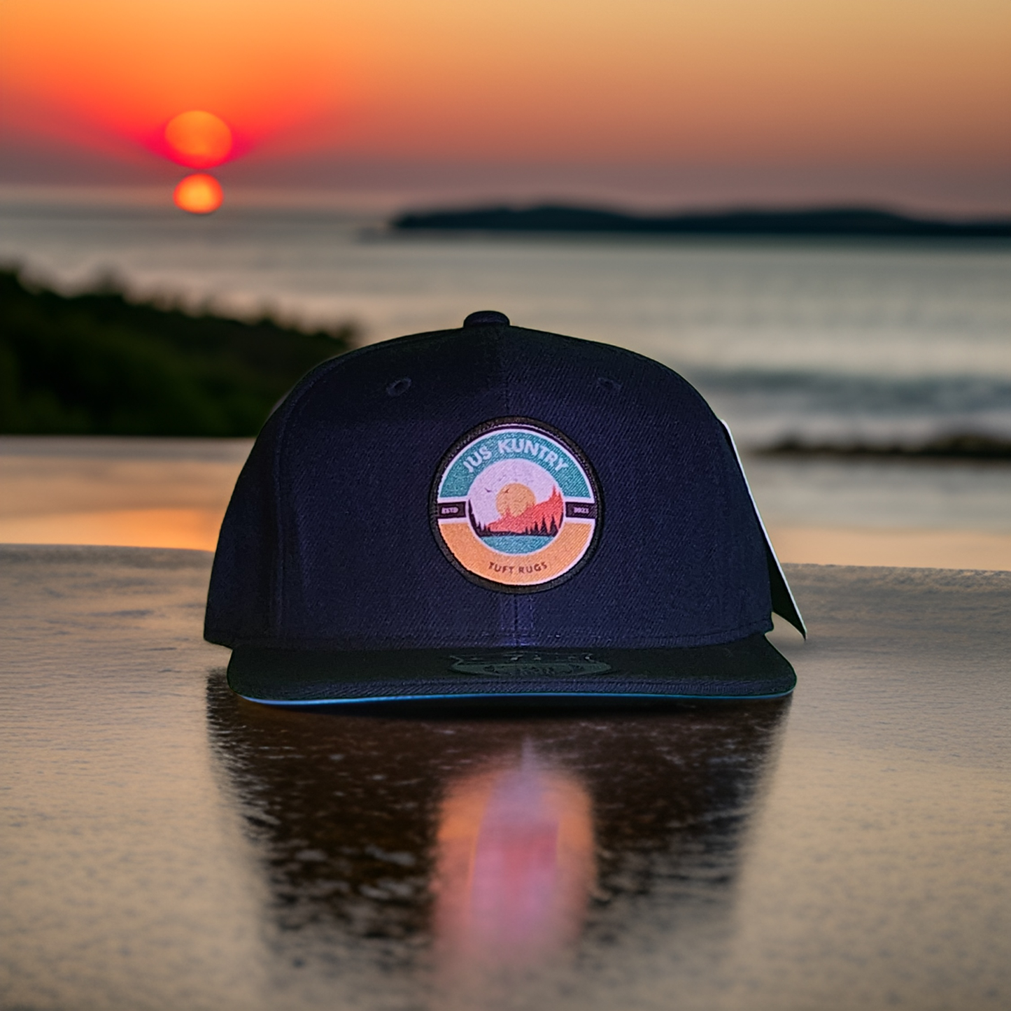 Jus Kuntry Sun Set Hat .