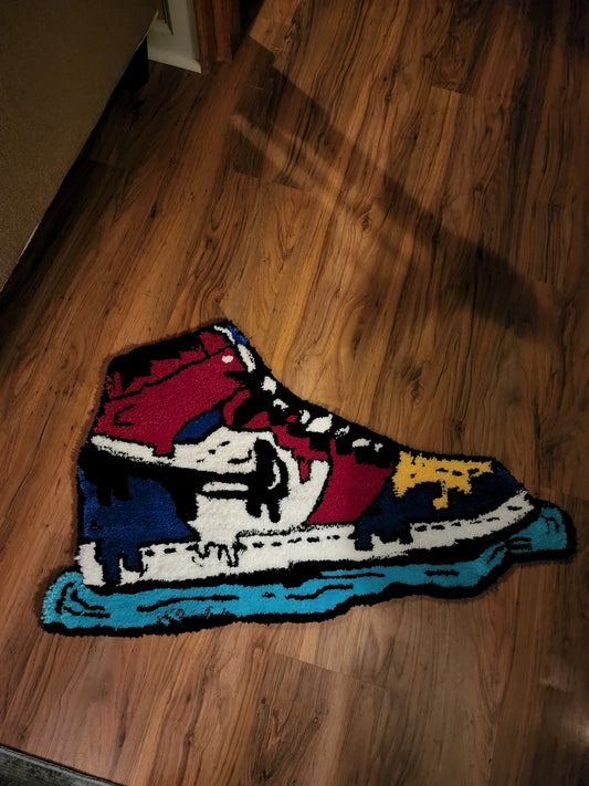 Nike Shoe Tuft Rug